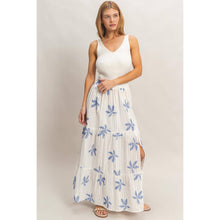 Load image into Gallery viewer, Coastal Bloom Midi Skirt