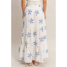Load image into Gallery viewer, Coastal Bloom Midi Skirt