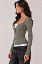 Load image into Gallery viewer, Lace & Layer Long Sleeve