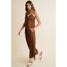 Load image into Gallery viewer, Polka Dot Romance Satin Pants