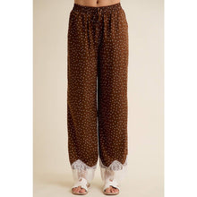 Load image into Gallery viewer, Polka Dot Romance Satin Pants