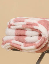 Load image into Gallery viewer, Color Block Fleece Blanket