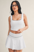 Load image into Gallery viewer, Dot Darling Crop Tank