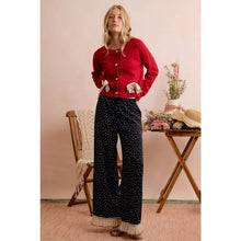 Load image into Gallery viewer, Midnight Lace Dot Pants