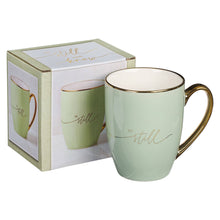 Load image into Gallery viewer, “Be Still & Know” – Scripture Coffee Mug ✨