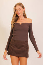 Load image into Gallery viewer, Cocoa Charm Sweater Top