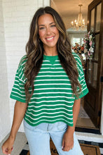 Load image into Gallery viewer, Everyday Luck Stripe Tee