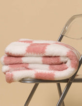 Load image into Gallery viewer, Color Block Fleece Blanket