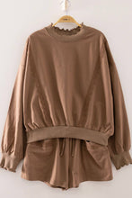 Load image into Gallery viewer, Lace & Latte Lounge Set
