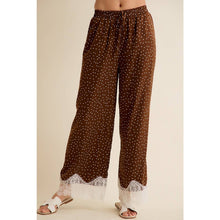 Load image into Gallery viewer, Polka Dot Romance Satin Pants
