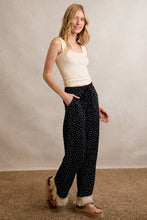 Load image into Gallery viewer, Midnight Lace Dot Pants