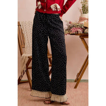 Load image into Gallery viewer, Midnight Lace Dot Pants