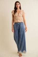 Load image into Gallery viewer, Denim Darling Wide-Leg Pants