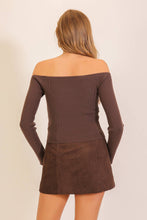 Load image into Gallery viewer, Cocoa Charm Sweater Top