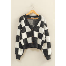 Load image into Gallery viewer, Enchanted Check Cardigan