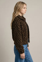 Load image into Gallery viewer, Espresso Hearts Fleece Jacket