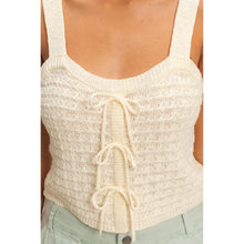 Load image into Gallery viewer, Harbor Lace-Up Tank