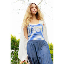 Load image into Gallery viewer, Seaside Stitched Tank🌊