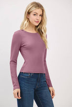 Load image into Gallery viewer, Mauve Muse Long Sleeve Top