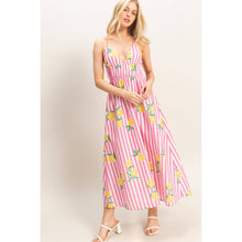 Load image into Gallery viewer, Pink Lemonade Midi Dress