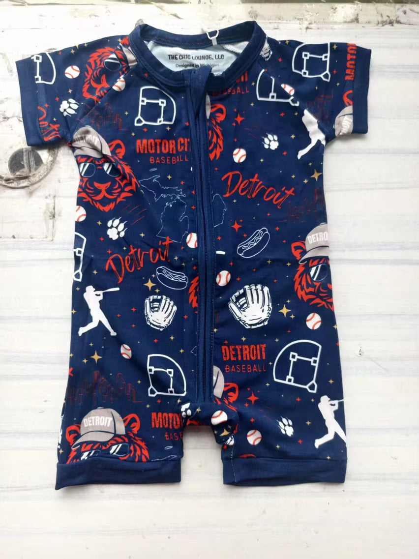 Cozy Ballpark Baby Zippy – The Chic Lounge, LLC