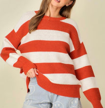 Load image into Gallery viewer, Cider Stripe Sweater