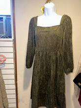 Load image into Gallery viewer, Holiday Cheer Suede Mini Dress