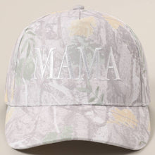 Load image into Gallery viewer, MAMA Letter Embroidery Real Tree Camo Baseball Cap