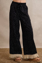 Load image into Gallery viewer, Midnight Lace Dot Pants