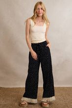 Load image into Gallery viewer, Midnight Lace Dot Pants