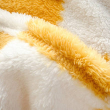 Load image into Gallery viewer, Color Block Fleece Blanket