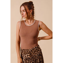Load image into Gallery viewer, Caramel Kiss Ribbed Tank
