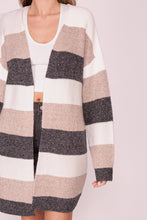 Load image into Gallery viewer, Cozy Colorblock Cardigan