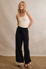 Load image into Gallery viewer, Midnight Lace Dot Pants