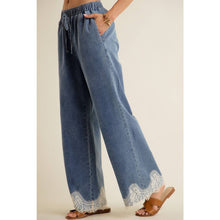 Load image into Gallery viewer, Denim Darling Wide-Leg Pants