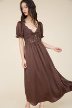Load image into Gallery viewer, Lace & Romance Midi Dress