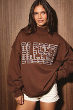 Load image into Gallery viewer, Blessed &amp; Cozy Mockneck
