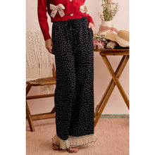 Load image into Gallery viewer, Midnight Lace Dot Pants
