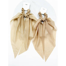 Load image into Gallery viewer, Taupe Tail Scrunchie
