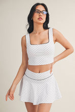 Load image into Gallery viewer, Dot Darling Crop Tank
