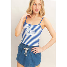 Load image into Gallery viewer, Seaside Stitched Tank🌊

