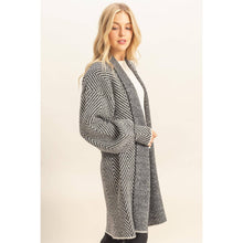 Load image into Gallery viewer, Herringbone Haven Cardigan
