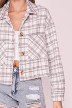 Load image into Gallery viewer, Fireside Plaid Shacket
