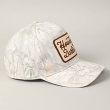 Load image into Gallery viewer, Howdy Darlin&#39; Embroidery Patch Camo Trucker Hat
