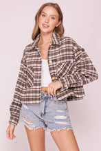 Load image into Gallery viewer, Fireside Plaid Shacket
