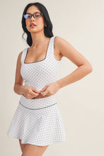 Load image into Gallery viewer, Dot Darling Crop Tank
