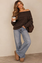 Load image into Gallery viewer, Cozy Foldover Sweater
