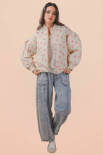 Load image into Gallery viewer, Petals &amp; Promises Quilted Jacket
