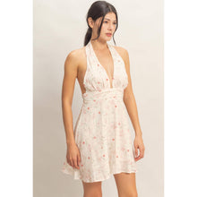 Load image into Gallery viewer, Petal Whisper Halter Dress
