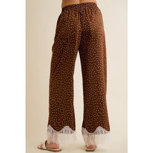 Load image into Gallery viewer, Polka Dot Romance Satin Pants
